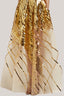Lustre A-Line Illusion Neck Mesh Floor Length Dress for women, from POEM, The Viet Concept 