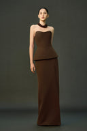 EEGEN STUDIO • Zahra Sculpted Strapless Column Set