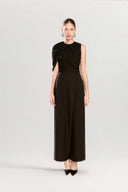Lyns Oversized Pleated Wide-Leg Pants for women, from ARTI APPAREL, The Viet Concept 