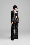 Strappy Diagonal Folded Flap Dress for women, from GVLUX, The Viet Concept 