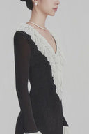 GUYEHI STUDIOS • Black Lys Mini Dress