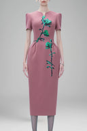 Mystic Elegance Midi Dress for women, from Tiny Ink, The Viet Concept 