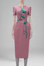 Mystic Elegance Midi Dress for women, from Tiny Ink, The Viet Concept 