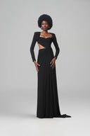 Safari Sexy Black Maxi Dress for women, from Mr Crazy & Lady Sexy, The Viet Concept 