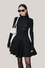 Black Judith Mini Dress for women, from HUONG, The Viet Concept 
