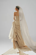 Beige Opulent Dune Corset for women, from LINH DOAN, The Viet Concept 