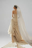 Beige Opulent Dune Corset for women, from LINH DOAN, The Viet Concept 