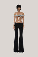Silver Lorelei 3D Printed Top for women, from Huelley Rose, The Viet Concept