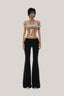 Silver Lorelei 3D Printed Top for women, from Huelley Rose, The Viet Concept