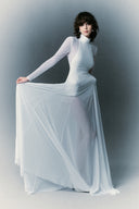 HA THANH VIET • Nirvana Draped Stretch Jersey Gown