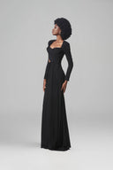Safari Sexy Black Maxi Dress for women, from Mr Crazy & Lady Sexy, The Viet Concept 
