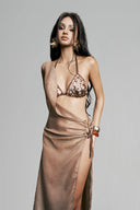 Gilded Siren Set With Bra & Skirt for women, from Sexy M, The Viet Concept 