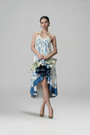 Viet Flowers Sequined Lace Couture Gown for women, from MOC NHU, The Viet Concept