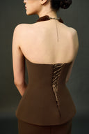 EEGEN STUDIO • Zahra Sculpted Strapless Column Set