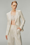 Margée Atelier • Doria Silk-Lined Twill Two-Piece Set