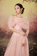 Nora Bow Corset Layered Maxi Dress for women, from JOSEPHINE, The Viet Concept 