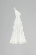 Odenlin Couture One-Shoulder Draped Silk Evening Gown for women, from CALISTA, The Viet Concept