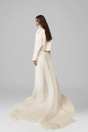 Ivory Virelle Top for woman, from POEM, The Viet Concept 