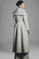 Cline Wrap Side Pocket Polyester Calf Length Trench Coat for women, from Maison Des Copains, The Viet Concept