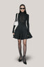 Black Judith Mini Dress for women, from HUONG, The Viet Concept 
