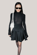 Black Judith Mini Dress for women, from HUONG, The Viet Concept 