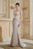 Celestine Ethereal Poet Sleeve Embellished Sheer Silk Cape for women, from CALISTA, The Viet Concept 