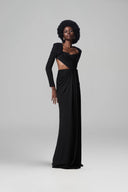 Safari Sexy Black Maxi Dress for women, from Mr Crazy & Lady Sexy, The Viet Concept 