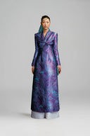 Gia Dragon Horse Hand-Painted Taffeta Ao Dai for women, from KEIRA TONG, The Viet Concept 
