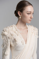 L'ALLÉE • Alluring Lace-Appliqué Mermaid Gown