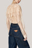  Fawn Straight Cuff Sleeved Lace Shirt for women, from HOBB, The Viet Concept 