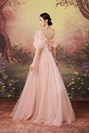 Nora Bow Corset Layered Maxi Dress for women, from JOSEPHINE, The Viet Concept 