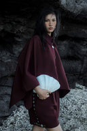 Pearl Éclat Pleated Twill Shorts for women, from CAOSTU, The Viet Concept