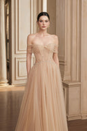 Krystal Étoile Off-Shoulder Corset Gown for women, from JOSEPHINE, The Viet Concept 