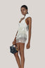 Brassidium Layered Halter Neck Organza Mini Dress for women, from DAS LA VIE, The Viet Concept 