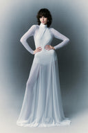 HA THANH VIET • Nirvana Draped Stretch Jersey Gown