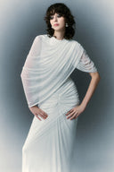 HA THANH VIET • Regina Draped Stretch Jersey Maxi Dress