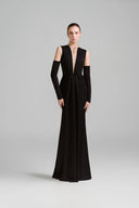 Aia Mermaid Knit Mesh Gown for women, from ARTI, The Viet Concept 