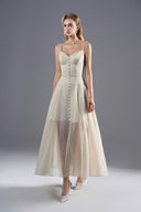 ROSEE de MATIN • Butterfly Organza Maxi Dress