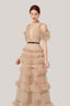Soleil V-Line Neck Tulle Dress for women, from Calista, The Viet Concept
