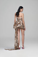 Untamed Python Wrap Dress for women, from Mr Crazy & Sexy Lady, The Viet Concept