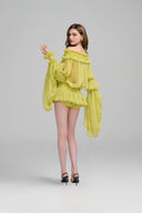 Larksong Mini Dress for women, from La Vierge, The Viet Concept 