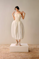 LECIA • Fleur Royale Embroidered Balloon Gown