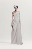 Crescent Grace Soft Ivory Dress for women, from LINH DOAN, The Viet Concept 