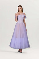 Esme Off-Shoulder Corset Tulle Gown for women, from JOSEPHINE, The Viet Concept 