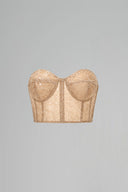MARGÉE ATELIER • Aestra Couture Sequin Bralette & Cropped Blazer Set