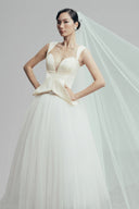 Emergent Reverie Satin Silk Corset for women, from LINH DOAN, The Viet Concept