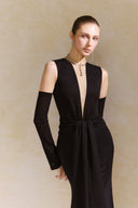 Aia Mermaid Knit Mesh Gown for women, from ARTI, The Viet Concept 