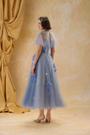 Eloise Couture Chiffon & Organza Evening Gown for women, from MADDY HATES ROSE, The Viet Concept