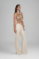 Nude Eldora Top for women, from POEM, the Viet Concept 