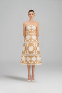 ROSEE de MATIN • Beige Cup Lace Dress